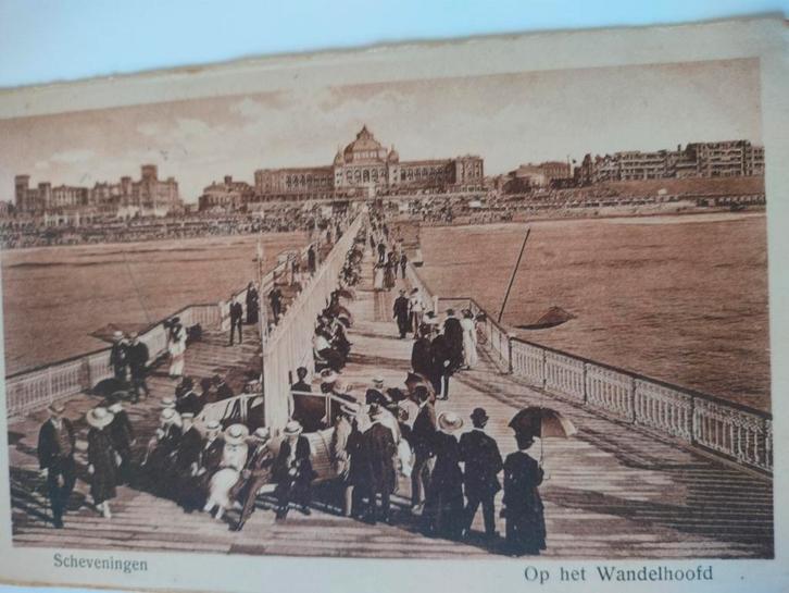 Oude Ansichtkaart Scheveningen - 1925, Verzamelen, Ansichtkaarten | Nederland, Gelopen, Zuid-Holland, 1920 tot 1940, Ophalen of Verzenden