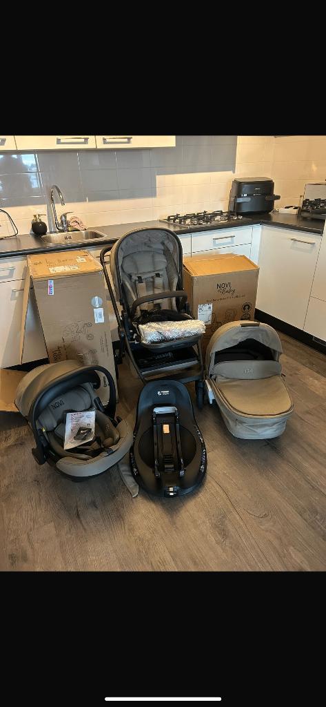 3 in 1 kinderwagen, Kinderen en Baby's, Kinderwagens en Combinaties, Nieuw, Combiwagen, Overige merken, Met autostoeltje, Met reiswieg