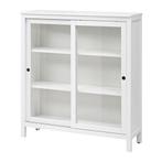 Ikea hemnes vitrinekast, Huis en Inrichting, Kasten | Vitrinekasten, Ophalen, Gebruikt, 100 tot 150 cm, Grenenhout