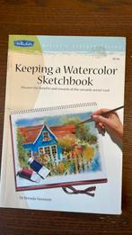 Brenda Swenson, Keeping a watercolor sketchbook, Hobby en Vrije tijd, Tekenen, Ophalen of Verzenden, Zo goed als nieuw