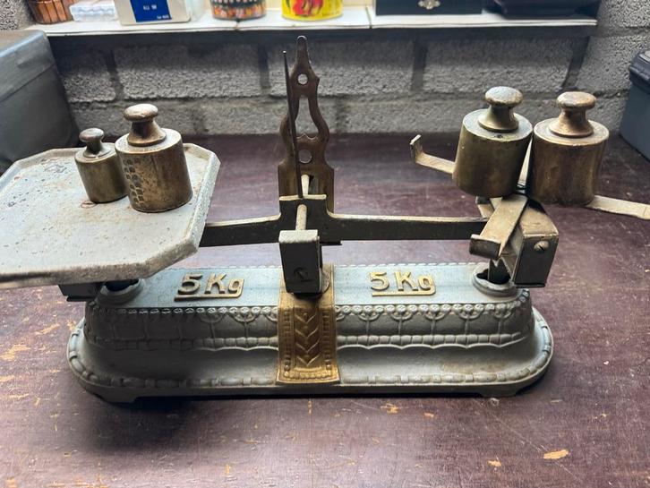 Antieke Balans Weegschaal, Antiek en Kunst, Antiek | Gereedschap en Instrumenten, Ophalen
