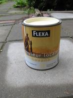 Verf FLEXA 1 liter Geel, Doe-het-zelf en Verbouw, Verf, Beits en Lak, Nieuw, Verf, Ophalen, Minder dan 5 liter