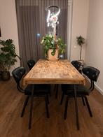 Eettafel 160x75, Ophalen, 50 tot 100 cm, Zo goed als nieuw, 150 tot 200 cm