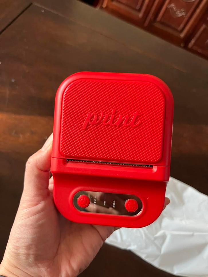 VAVUPO Draadloze Thermische Labelprinter - Portable, Computers en Software, Printers, Nieuw, Printer, Thermo-printer, Zwart-en-wit printen