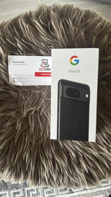 Google pixel 8 256 gb black factuur + garantie  beschikbaar voor biedingen