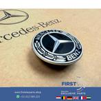 Mercedes motorkap logo embleem ZWART AMG W176 W177 W246 W247, Auto-onderdelen, Carrosserie en Plaatwerk, Ophalen of Verzenden