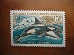 Dier orka Frans Antarctica 1969, mi. 62 postfris, Ophalen of Verzenden, Postfris, Dier of Natuur