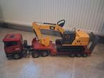 Bruder vrachtwagen met kraan, Ophalen of Verzenden, Zo goed als nieuw