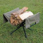 Bundok Firewood Carrier & Stand for Camping, Ophalen of Verzenden, Zo goed als nieuw