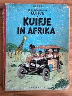 Kuifje in Afrika (editie 1952), Boeken, Gelezen, Ophalen of Verzenden, Eén stripboek, Hergé