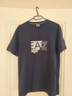 Mooi donkerblauw t shirt van Ea7 EmporioArmani mt L, Kleding | Heren, T-shirts, Emporio Armani, Ophalen of Verzenden, Zo goed als nieuw