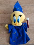 Looney Tunes Tweety Handpop 1997, Ophalen of Verzenden, Looney Tunes, Zo goed als nieuw, Beeldje of Figuurtje