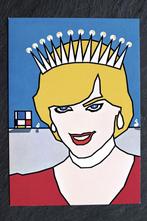 Lady Diana, Duggie Fields, 1982, UK, Verzamelen, Verzenden, 1980 tot heden, Ongelopen, Sterren en Beroemdheden