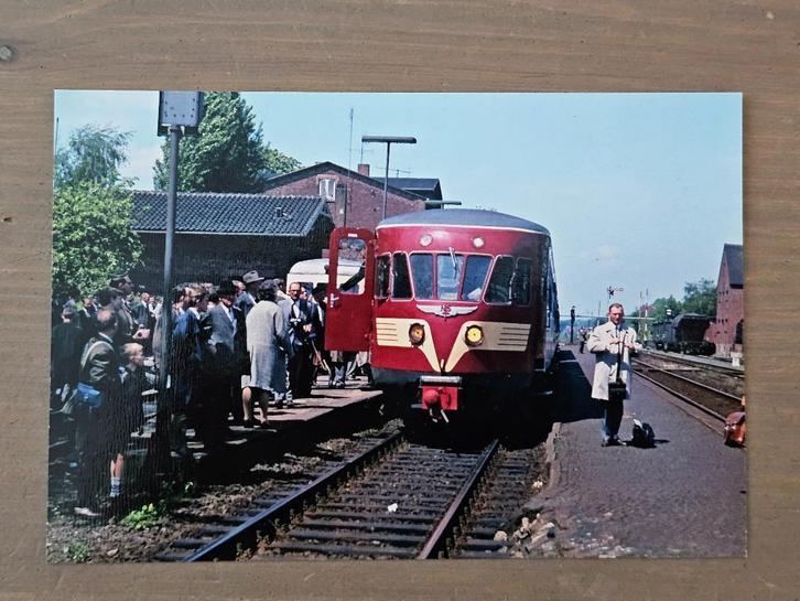 Foto TREIN NS Nederlandse Spoorwegen Diesel DE2 Plan X, Verzamelen, Spoorwegen en Tramwegen, Gebruikt, Trein, Overige typen, Verzenden
