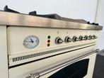 ❗Luxe Fornuis Boretti 90cm crème + rvs 1 oven frytop, 60 cm of meer, Ophalen of Verzenden, Zo goed als nieuw, Energieklasse A of zuiniger