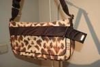 Cavalli x freedom animal print tas merk band breder model, Verzenden, Zo goed als nieuw, Overige kleuren, Handtas
