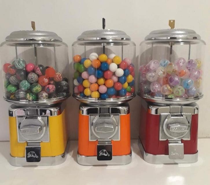 Kauwgomballen stuiterballen automaten, Verzamelen, Automaten | Overige, Zo goed als nieuw, Ophalen of Verzenden