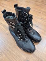 Lina Locchi, half hoog zwart laarsje, Ophalen of Verzenden, Tweedehands, Laarzen