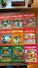 Eerste druk Suske & Wiske, Jerom, Schanulleke, Meerdere comics, Ophalen of Verzenden, Zo goed als nieuw, Europa