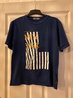 Calvin Klein Jeans donkerblauw T-shirt - Maat S, Ophalen of Verzenden, Zo goed als nieuw, Maat 46 (S) of kleiner, Blauw