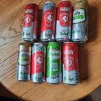 Grolsch Bierblikken Leeg, Verzamelen, Ophalen of Verzenden, Zo goed als nieuw, Verpakking