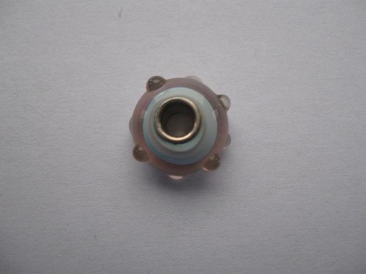 TROLLBEADS trollbead zilver retired PASTEL BUD BEAD, Sieraden, Tassen en Uiterlijk, Bedels, Zo goed als nieuw, Trollbeads, Zilver