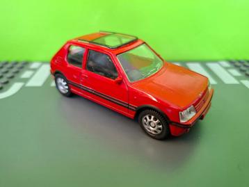 Mondo Motors - Peugeot 205 GTI [rood] 1/43 beschikbaar voor biedingen