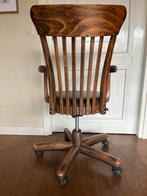 Bureaustoel vintage, Huis en Inrichting, Bureaustoelen, Ophalen of Verzenden, Zo goed als nieuw, Bruin, Bureaustoel