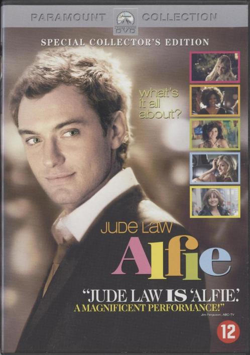 72) ALFIE: met Jude Law en Susan Sarandon, Cd's en Dvd's, Dvd's | Actie, Gebruikt, Actiekomedie, Vanaf 12 jaar, Ophalen of Verzenden