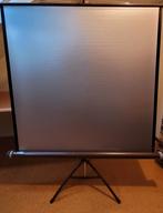 Projectiescherm voor dia, foto film van beamer / projector, Ophalen, Handmatig, Gebruikt