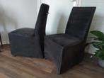 Eetkamerstoelen, Huis en Inrichting, Stoelen, Ophalen, Gebruikt, Vijf, Zes of meer stoelen, Stof