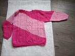 Handgebreide trui, Kleding | Dames, Truien en Vesten, Maat 38/40 (M), Ophalen of Verzenden, Roze, Gedragen