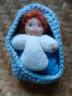 Antroposofische waldorf zonnekindpop zakpopje in bedje, Ophalen of Verzenden, Nieuw, Overige typen