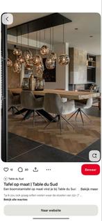 Boomstam Tafel - Table du Sud. GEZOCHT!, Huis en Inrichting, Tafels | Eettafels, 100 tot 150 cm, Eikenhout, Ophalen of Verzenden