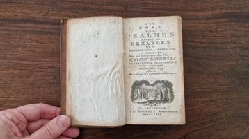Het boek der Psalmen 1776 beschikbaar voor biedingen