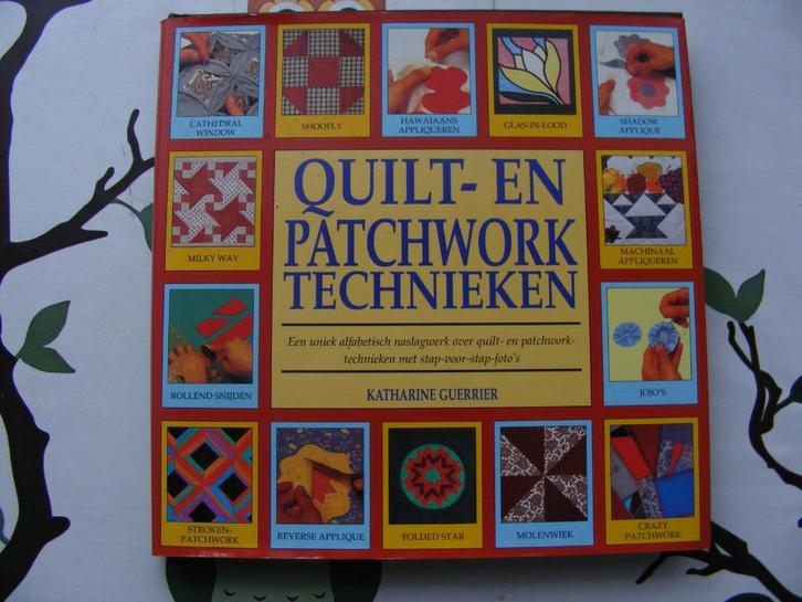 Quilt- en patchworktechnieken  Katharine Guerrier, Boeken, Hobby en Vrije tijd, Gelezen, Borduren en Naaien, Ophalen of Verzenden