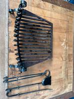 Open haard set, Huis en Inrichting, Ophalen, Gebruikt, Vrijstaande haard, Houthaard