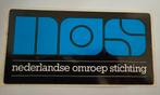 Sticker NOS, Ophalen of Verzenden, Nieuw, Film, Tv of Omroep