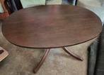 Ovale houten salontafel, Antiek en Kunst, Antiek | Meubels | Tafels, Ophalen