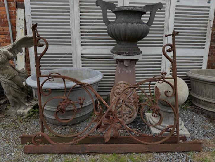 antieke decoratieve spanten ijzeren overkapping, Doe-het-zelf en Verbouw, Metalen, Gebruikt, Ophalen of Verzenden