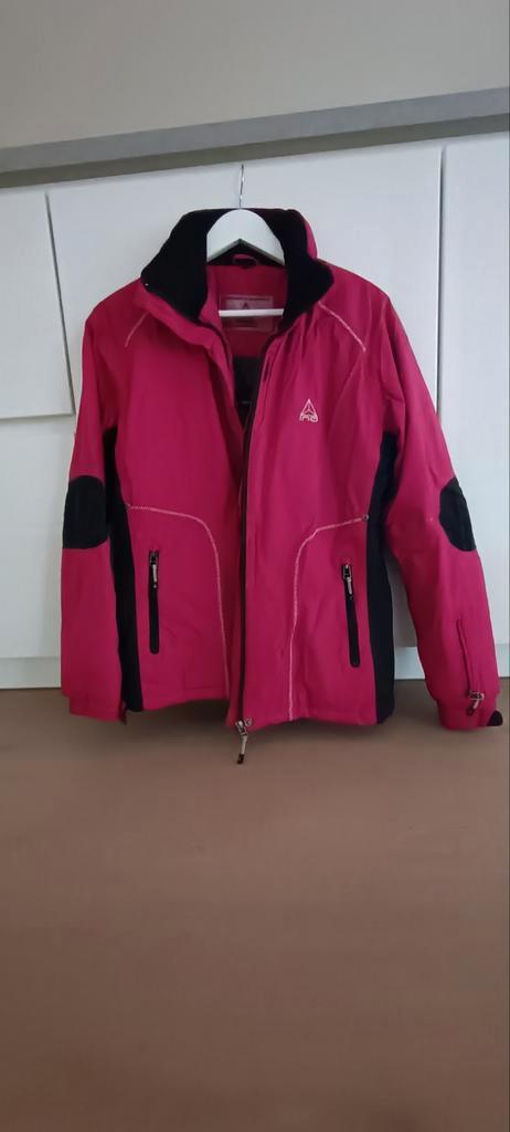 Skijas dames donkerroze maat 44-46, Kleding | Dames, Wintersportkleding, Zo goed als nieuw, Jack, Maat 42/44 (L), Ophalen