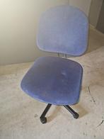bureaustoel, Ophalen, Gebruikt, Blauw, Bureaustoel