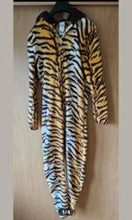 Tijger onesie huispak carnaval!, Ophalen of Verzenden, Gedragen, Maat 38/40 (M), Carnaval