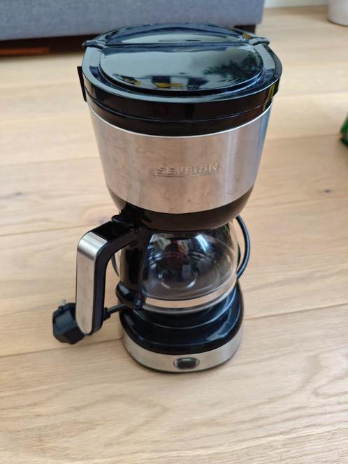 Severin KA 4808 Koffiezetter, Witgoed en Apparatuur, Koffiezetapparaten, Zo goed als nieuw, Gemalen koffie, Koffiemachine, 2 tot 4 kopjes