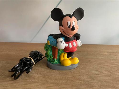 Schattige gerestylde vintage Mickey Mouse lamp, Verzamelen, Disney, Nieuw, Overige typen, Mickey Mouse, Ophalen of Verzenden