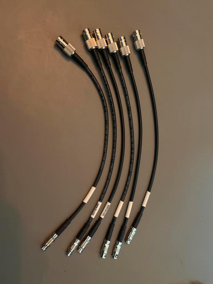 BNC sdi (Female) naar Micro BNC 12GHz Kabel, Audio, Tv en Foto, Audiokabels en Televisiekabels, Zo goed als nieuw, Overige kabels