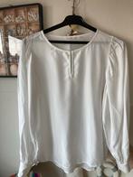 Yaya Witte Blouse Maat 38 Pofmouw, Ophalen of Verzenden, Zo goed als nieuw, Maat 38/40 (M), Wit