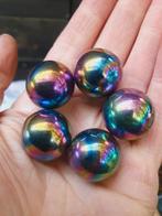 5 Magnetiet bolletjes met aangebrachte coating, Ophalen of Verzenden, Mineraal