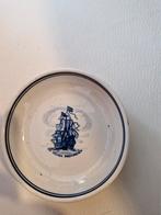 Delfts blauw schoteltje De Zeven Provinciën, Antiek en Kunst, Ophalen of Verzenden