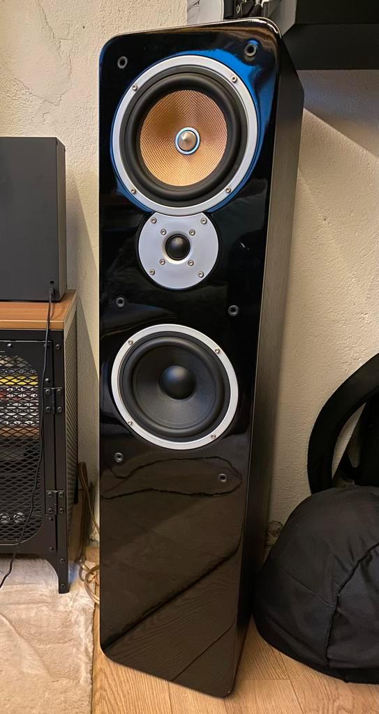 Teufel Ultima 30 set, Audio, Tv en Foto, Luidsprekers, Gebruikt, Front, Rear of Stereo speakers, Overige merken, Ophalen
